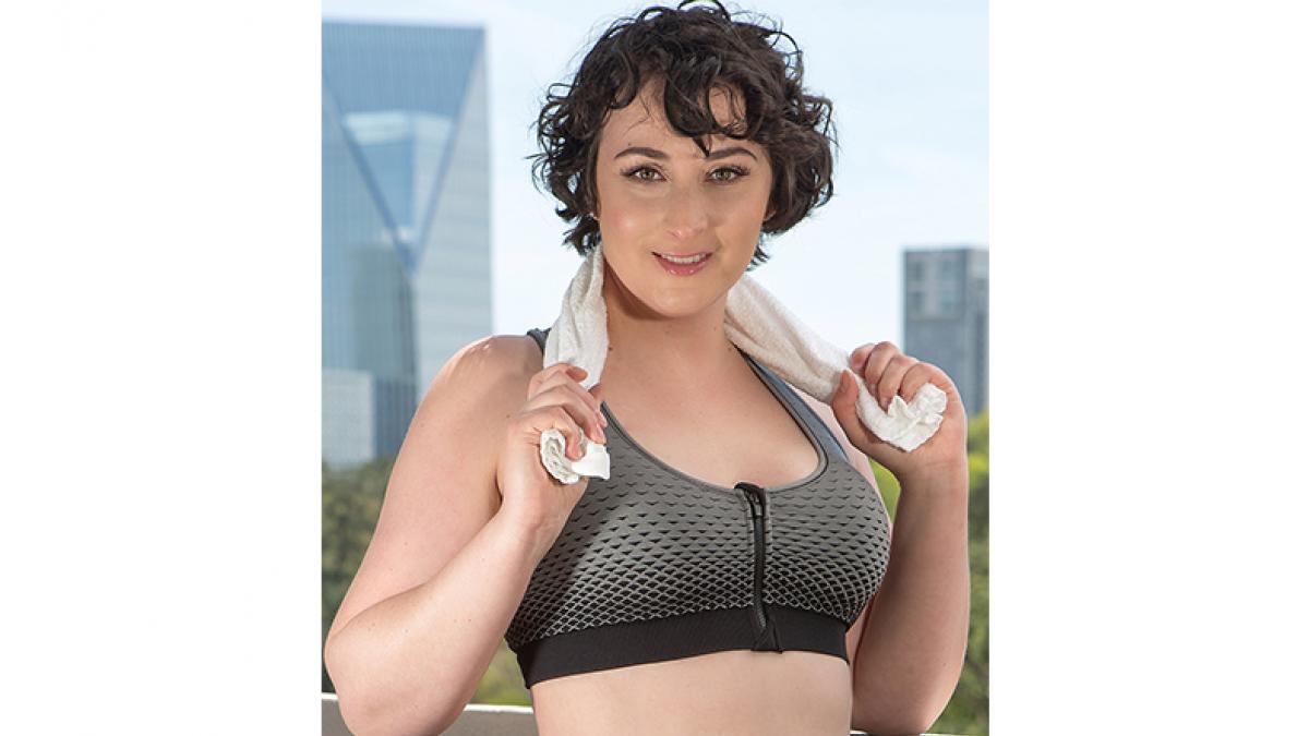 Reggiseno sportivo per la donna attiva