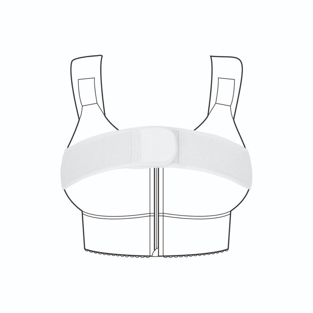 fascia compressione 919 bianco